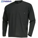 カジメイク 8757 AIR FEEL TECH 長袖クルー ブラック M 8757-91-M 1着 ■▼698-0437 ※個人宅様送り不可