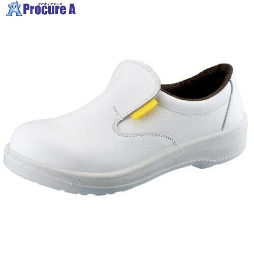 シモン 安全靴 静電靴 短靴 スリッポン 7517白静電靴 26.5cm 7517WS-26.5 1足 ▼368-0878