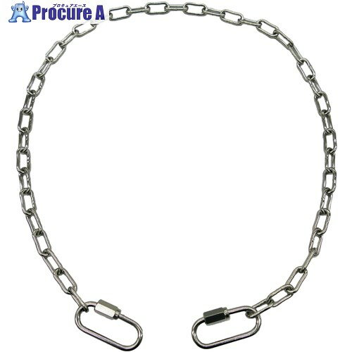 水本 ステンレス 金具付きチェーン 4-B 10m 両端リングキャッチ付 4-B SS10 1本 ■▼705-6619 【送料都度見積】
