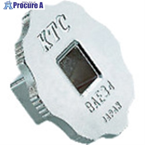 KTC ソケットアダプター 早回し変換アダプタ 全長17mm BAE34 1個 ▼373-2746