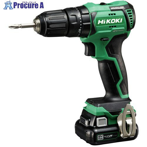 HiKOKI 10.8V ɥ쥹ưɥ饤Сɥ 4.0Ah DV12DD-2LS 1 235-9533
