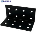 DAIDOHANT ダイドーハント スリムサポート 棚受(L型・内外皿) 黒(ブラック) (a)80×(b)40×(t)2mm (1個) 00069195 1個 ▼691-8405