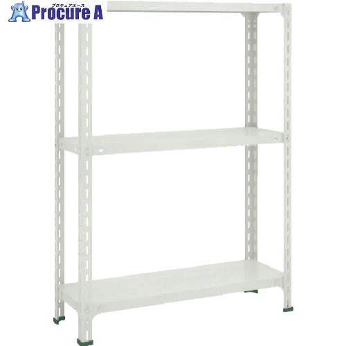 TRUSCO スチールラック 軽量棚開放型 1200X450XH1800 3段 ネオグレー 64X-13 NG(ネオグレー) 1S ◇▼779-9225