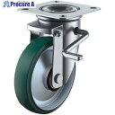 ユーエイ プレート式 自在 キャスター ウレタン 車輪径150mm ストッパー付き PMタイプ PMS-LB(R)型 取付寸法94×94(87×87) PMS-...