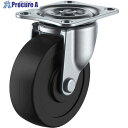 ユーエイ プレート式 自在 キャスター ゴム 車輪径38mm Gタイプ G型 取付寸法36×28 G-38R 1個 ▼342-2186
