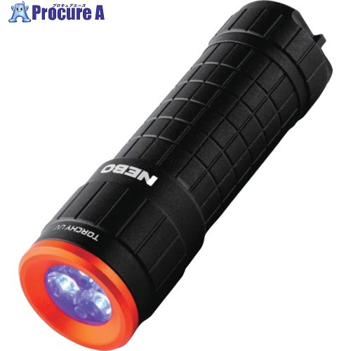 NEBO ブラックライト＆UVトーチライト コンパクト TORCHY UV NEB-FLT-1061-G 1個 ▼697-0348