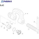 スーパー スクリューカムクランプ(SJC)用スクリュー SJCR0.5 1S ▼855-0760 ●YA513