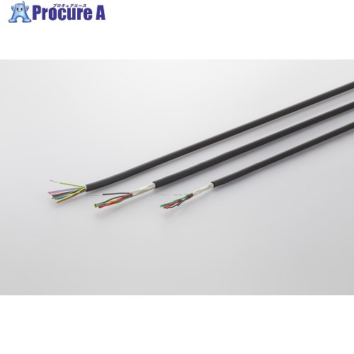 オーナンバ 電子機器配線用ケーブル MSF2464シリーズ 10m 芯数3 仕上がり外径6.2mm MSF2464CVR 18AWG X..