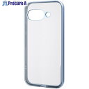 ELECOM Google Pixel 9a用ソフトケース サイドメッキ メタリック加工 メタリックペールブルー PM-P251UCTMBU 1個 ■▼713-...