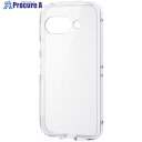 ELECOM Google Pixel 9a用タフスリムライトケース オールクリア ストラップシート付属 クリア PM-P251TSLACR 1個 ■▼713-...