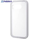 ELECOM Google Pixel 9a用ハイブリッドケース MUBRAIN ストラップシート付 ホワイト×クリア PM-P251HVAIR2WH 1個 ■...