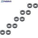 TRUSCO まとめ買い フェライト磁石 丸形・穴あり 外径45mmX厚み10.5mm 10個入 TF45RA-10P 1袋 ▼415-1348