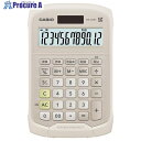 カシオ 防水防塵電卓 ベージュ WM-320MT-BE-N 1本 ▼698-3888