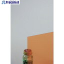 光 エンビ板 オレンジ透明 1×300×450mm EB431-9 1個 ■▼849-4047 【送料都度見積】※個人宅様送り不可