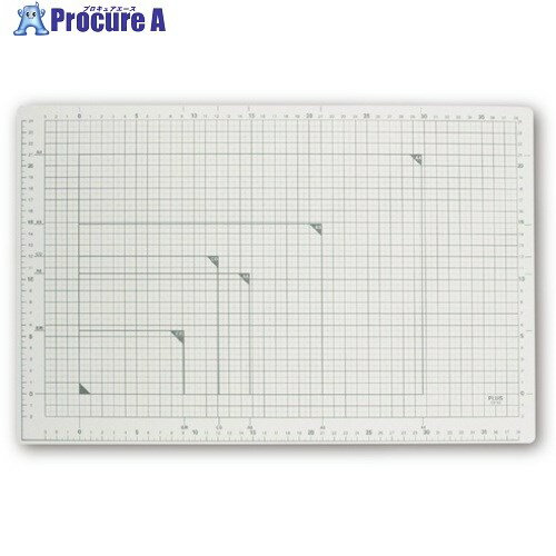 PLUS 48583)カッターマット A3 LGY CS-A3 ライトグレー CS-A3 LGY 1枚 ▼196-7446