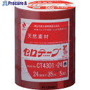 ニチバン 着色セロテープ NO.430 赤 24mmX35m 1本(5巻入り) CT4301-24 1パック ▼699-6886