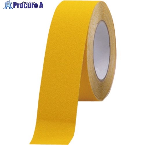 ザラックス ZARAX 滑り止めテープ P5010 基材PVC 黄 50mm×10m ZARAXP5010YE 1巻 ■▼712-9632 【送料都度見積】