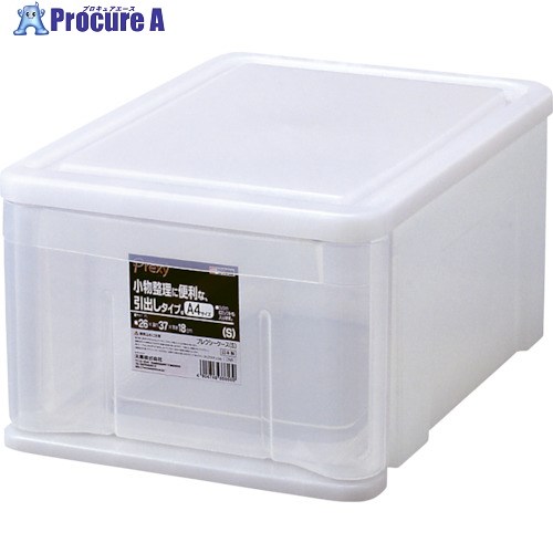 TENMA プレクシーケース S クリアナチュラル 260×370×180 110005854 1個 ▼793-1581