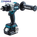 マキタ 充電式ドライバドリル 18V 最大トルク140N・m グリップ付き 6.0Ah (本体・バッテリ×2・充電器・ケース付) DF486DRGX 1台 ▼418-7529