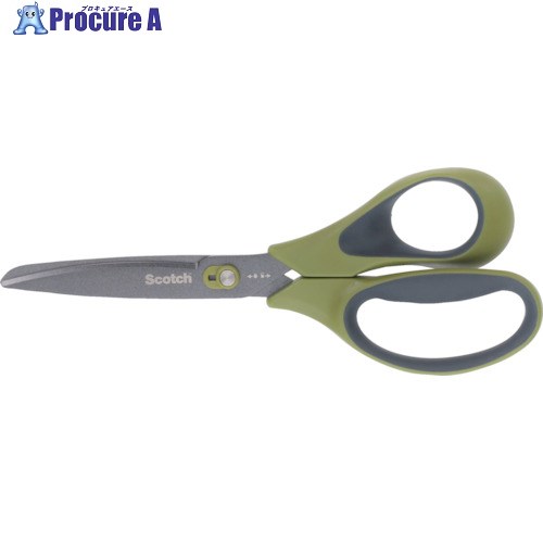 3M スコッチ 梱包開封シザーズ ベタつき防止加工 8インチ 1488NS-J 1丁 ▼554-8335