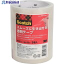 3M スコッチ(R) スムーズに引き出せる透明テープ 24mm x 35m 600-3-2435-5P 1パック ▼686-4116