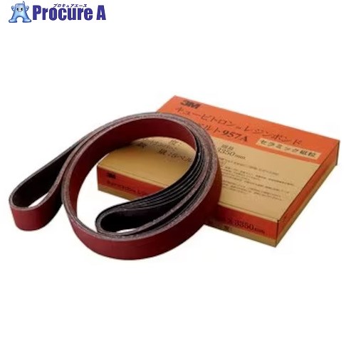 3M クロスベルト957A、100、X-weight、Film-lok、100mmx2100mm、50本/箱 957A 100 100X2100F 50本 ■▼56..