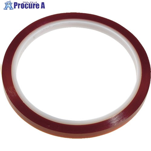 3M ポリイミド電気絶縁テープ PIA220 6mmX33m PIA220 6 1巻 ▼479-9755