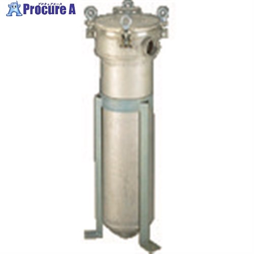 3M ステンレス製フィルターバッグ用ハウジング 304SST ロング用 1BHE2-SZ 1台 ■▼448-4487 ※車上渡し