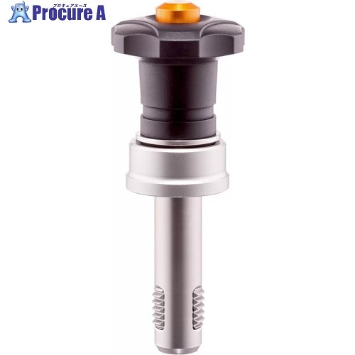 HALDER ネジ山ロックピン セルフロック式 スラストベアリング付 スターグリップ M16×30 ステンレス鋼 2..