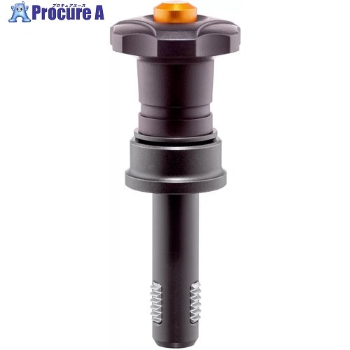 HALDER ネジ山ロックピン セルフロック スラストベアリング付 スターグリップ M12×50 焼入鋼 22356.031..