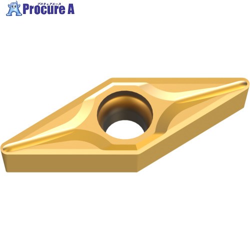 三菱 M級インサート 鋼 P種 ISOインサート ポジ 35°菱形 仕上げ切削 穴付き7°ポジティブ MC6115 VCMT080202-FP MC6115 10個 ■▼684-9770 【送料都度見積】 ●SI517