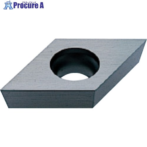 三菱 P級インサート ISOインサート ポジ 55°菱形 C|鋳鉄切削 穴付き7°ポジティブ HTI10 DCGW070201 HTI10 10個 ■▼688-...