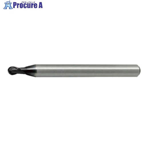 三菱K 2枚刃インパクトミラクルレボリューション鏡面加工用 超硬ボールエンドミルショット刃長(S)3mm V..