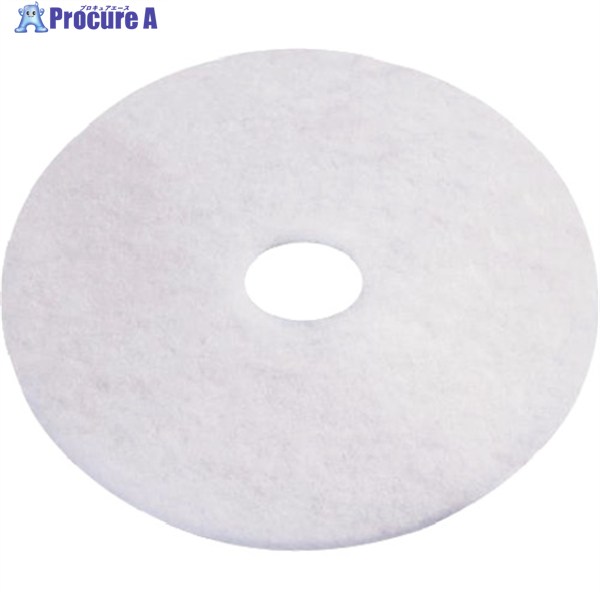 Nilfisk ECOパッド 白 20インチ 505MM (5枚組) 10001960 1箱 ■▼256-6220 【送料都度見積】