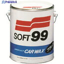 SOFT99 車輌用ワックス ブラック固形ワックス業務用 00122 1缶 ▼114-2795