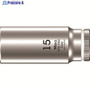 Wera 8790 HMA ディープソケット 15.0 004512 1個 ▼195-2285