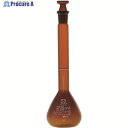 SIBATA メスフラスコ スーパーグレード 茶褐色 25mL 020070-25 1本 ▼215-8059