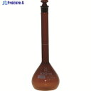 SIBATA メスフラスコ カスタムA 茶褐色 100mL 026100-100 1本 ▼215-8070