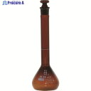 SIBATA メスフラスコ カスタムA 茶褐色 50mL 026100-50 1本 ▼215-9574