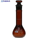 SIBATA メスフラスコ 茶 短形 50mL 023090-50 1本 ▼215-9596
