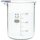 SIBATA ビーカー 目安目盛付 300mL 010020-300A 1個 ▼217-8260