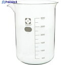 SIBATA ビーカー 目安目盛付 3000mL 010020-3000 1個 ▼217-8275