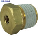チヨダ 配管継手 テラピンコネクター ブッシュ 六角対辺14mm (10個入) 02M5-B (10コイリ) 1袋 ▼327-2672