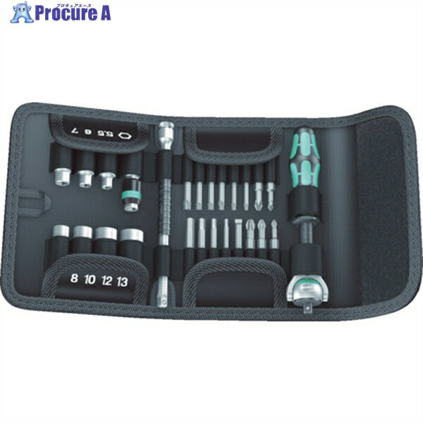 Wera サイクロップラチェットセット(ソフトケースタイプ) 051045 1S ▼437-1399