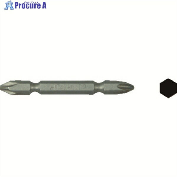 HiKOKI 両頭プラスビット No.2×45L 10本入り 00307641 1袋 ▼450-7860