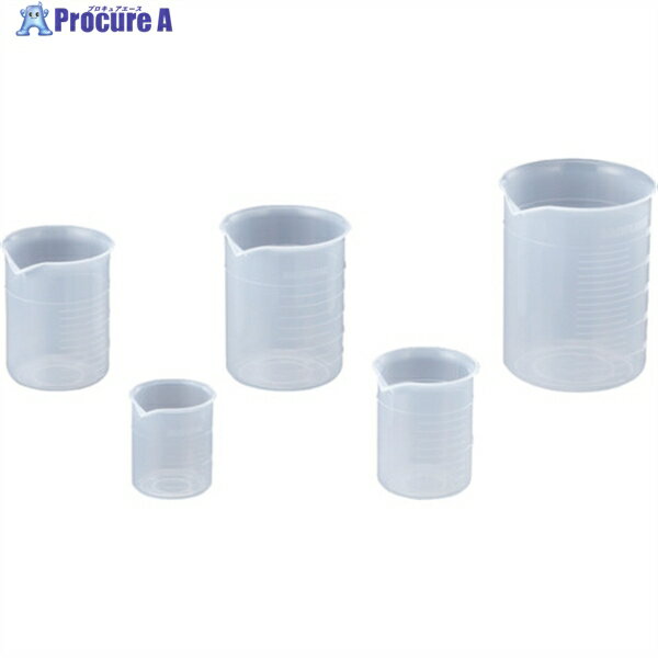 サンプラ ポリプロピレンビーカー 100mL 01021 1個 ▼557-3106