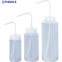 サンプラ 丸型洗浄瓶(広口タイプ) 500mL 02118 1個 ▼557-5249