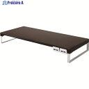 LIHIT デスクボード 机上台(幅590mm・USB3.0ハブ付) 黒 A7334-24 1台 ▼114-1531(3)