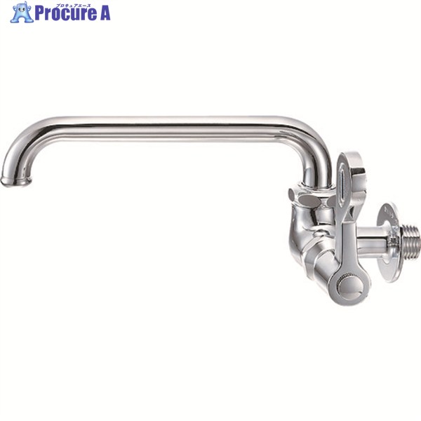 SANEI 厨房用横形自在水栓 レバー式 90度開閉 共用形 A2310-13 1個 ▼166-5884