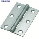 TRUSCO スチール製厚口蝶番 シルバー塗装仕上げ 全長64mm (10個入) 888-64SV (10コイリシルバートソウビスツキ) 1袋 ▼233-711...